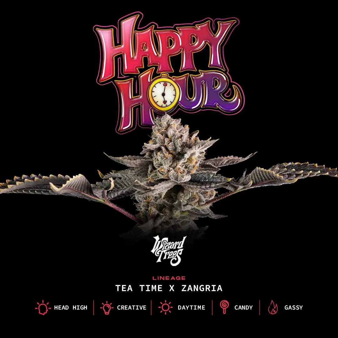 Happy Hour Feminized by Wizard Trees