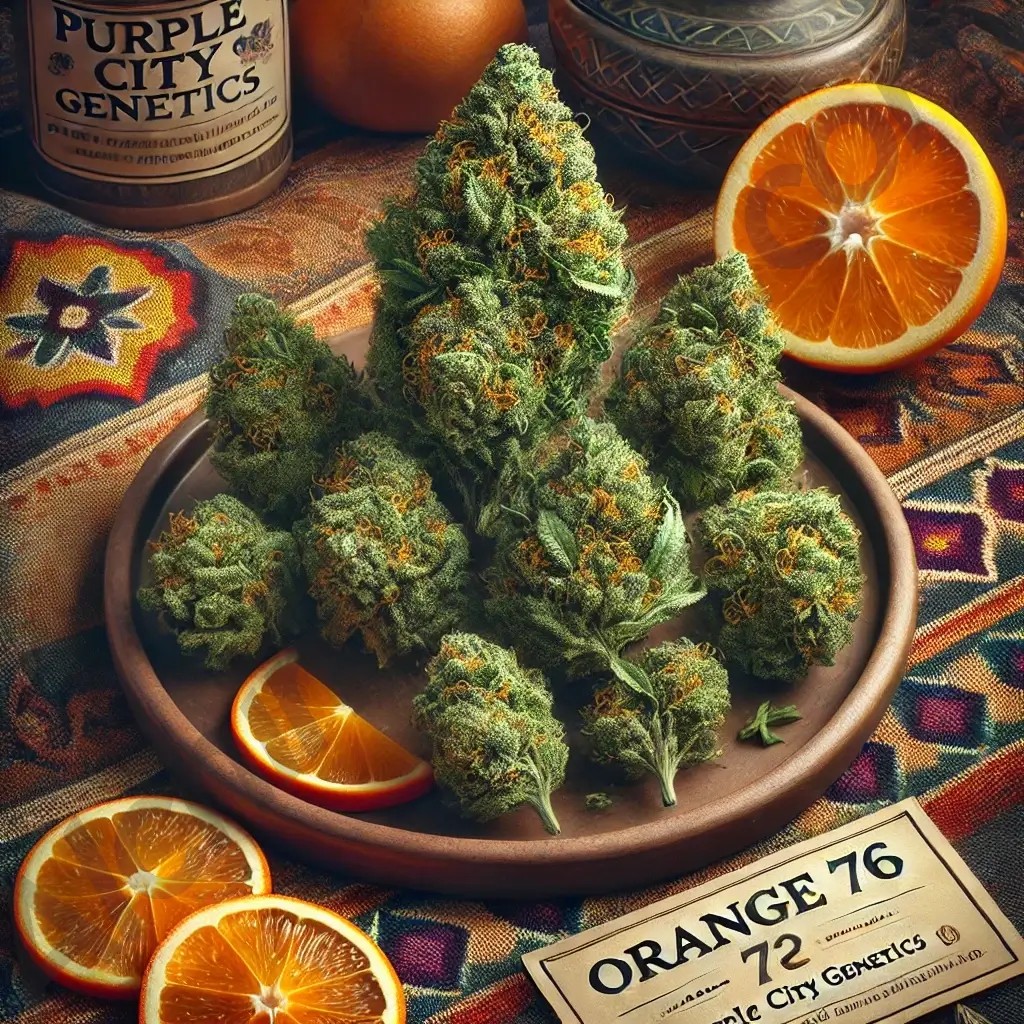 Orange 76 Feminized by Purple City Genetics