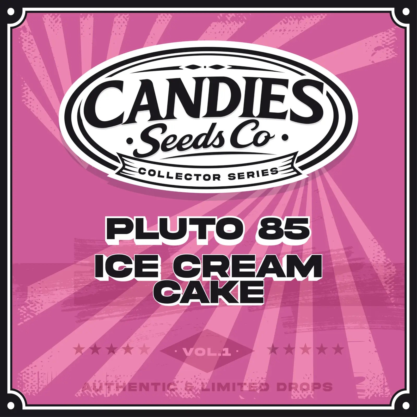 Pluto 85 x Ice Cream Cake Feminized by Candies Seed Co