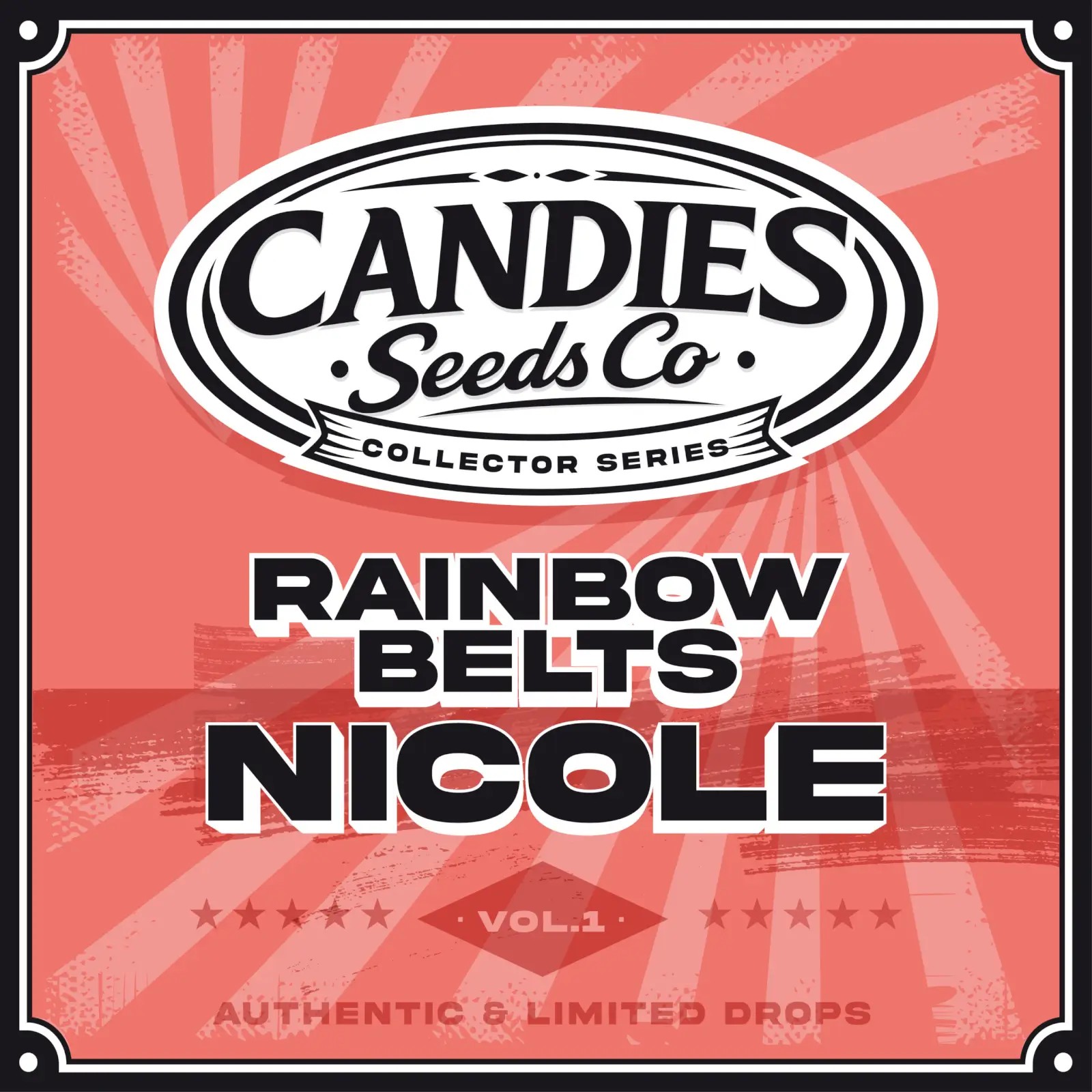 Rainbow Belts x Nicole Feminized by Candies Seed Co