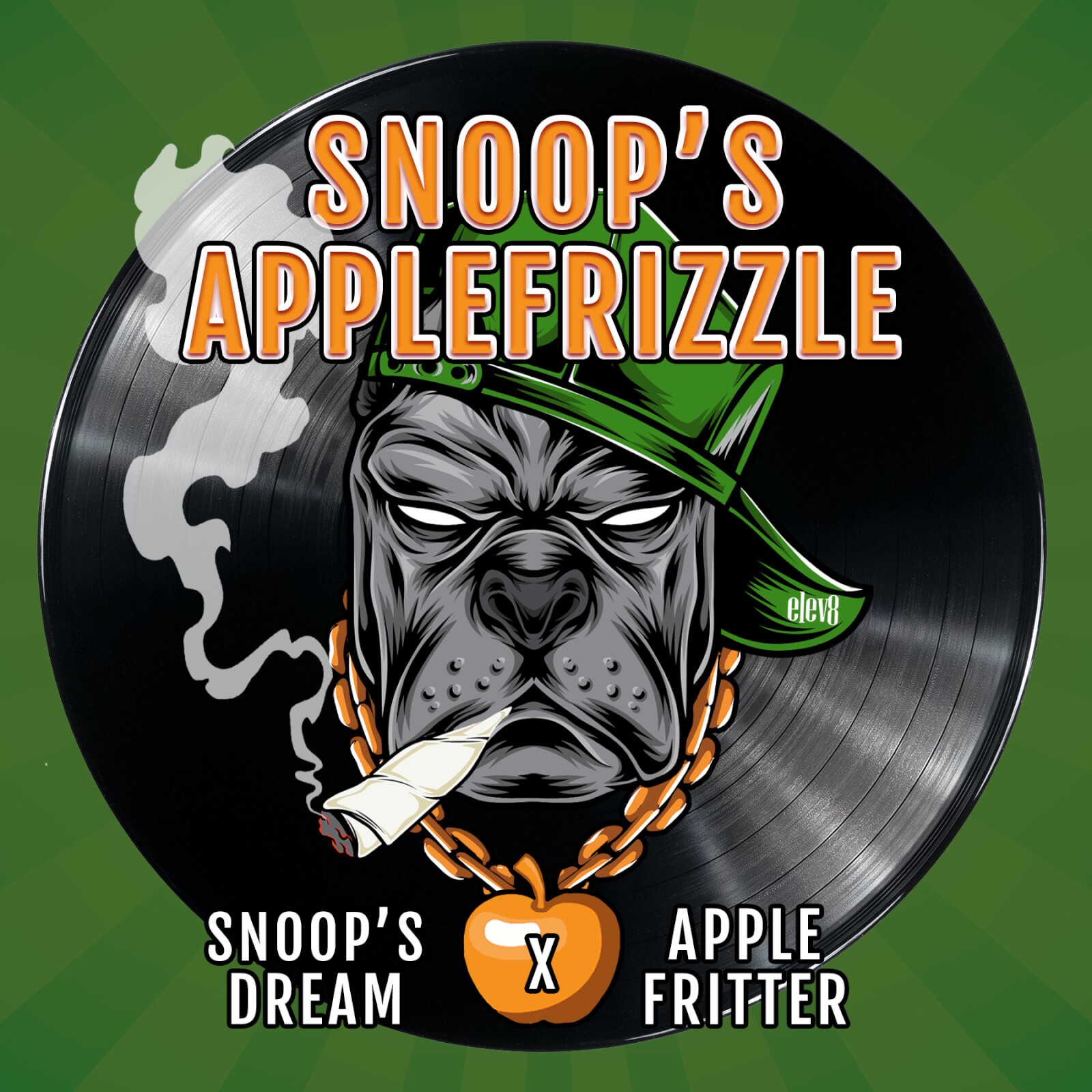 Snoop's Applefrizzle Feminized by Elev8 Seeds