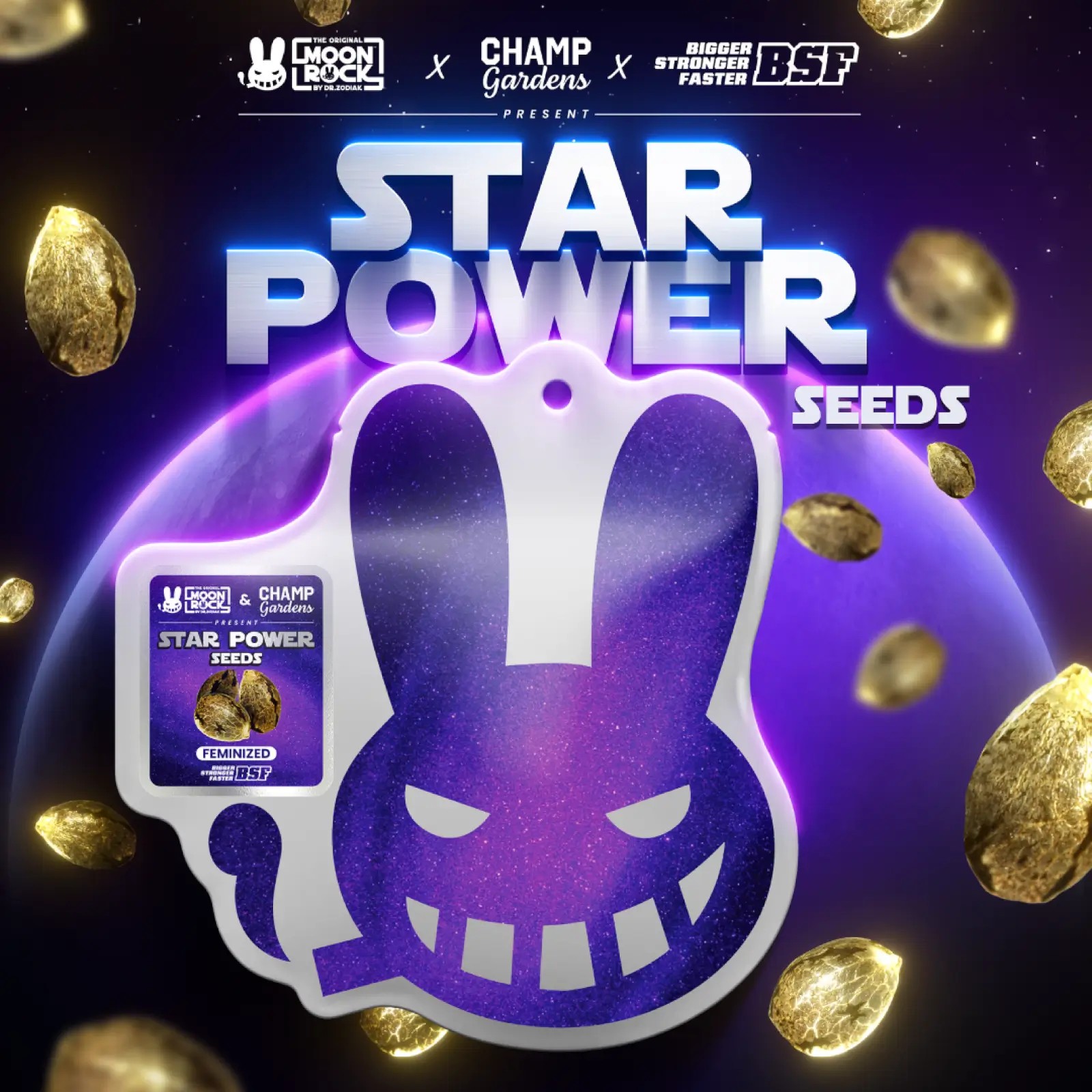 Star Power Feminized by BSF Seeds