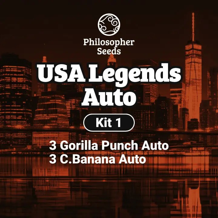 USA Legends Auto Kit Autoflower by Philosopher Seeds