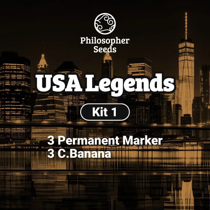 USA Legends Fem Kit Feminized by Philosopher Seeds