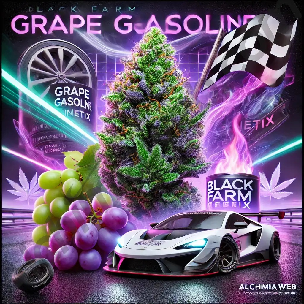 Grape Gasoline Feminized by Black Farm Genetix