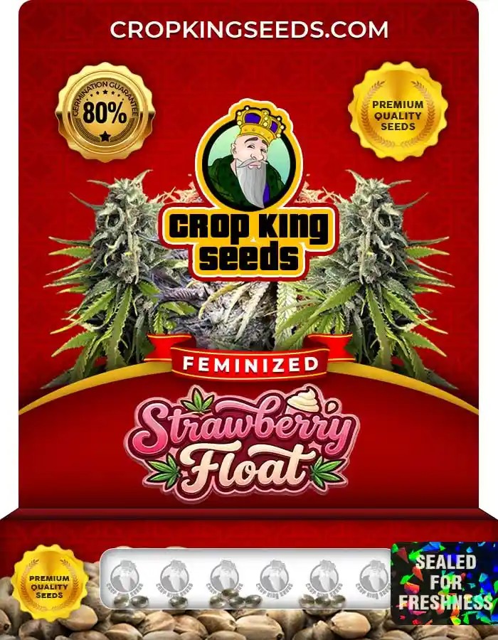 Strawberry Float Strain Feminized Marijuana Seeds