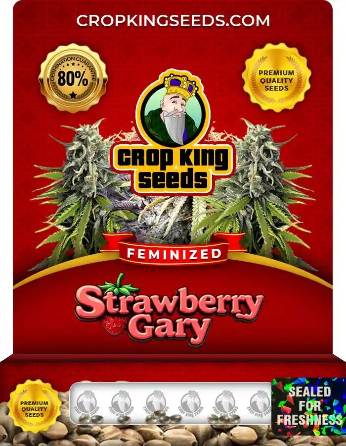 Strawberry Gary Strain Feminized Marijuana Seeds