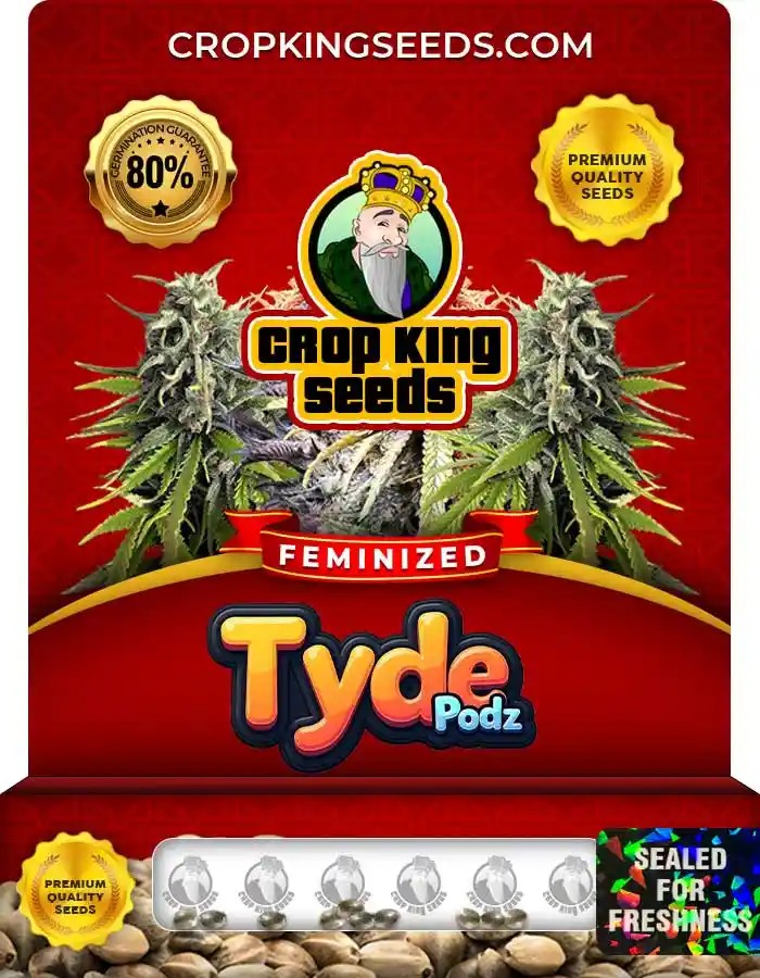 Tyde Podz Strain Feminized Marijuana Seeds