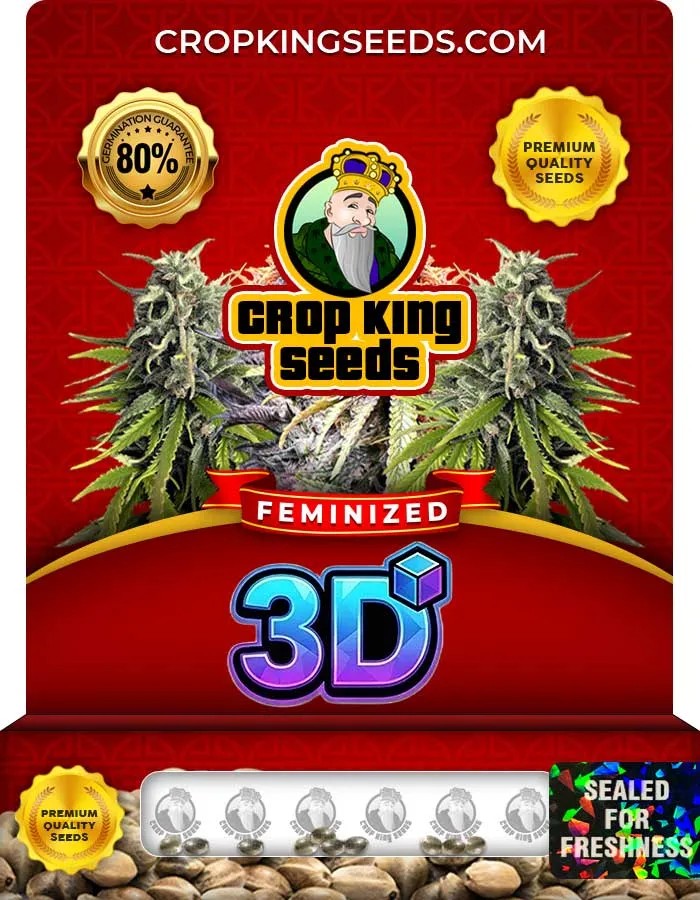 3D Strain Feminized Seeds