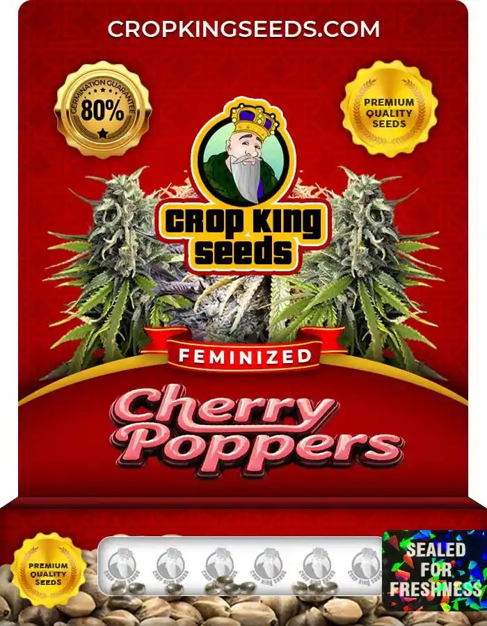 Cherry Poppers Strain Feminized Marijuana Seeds