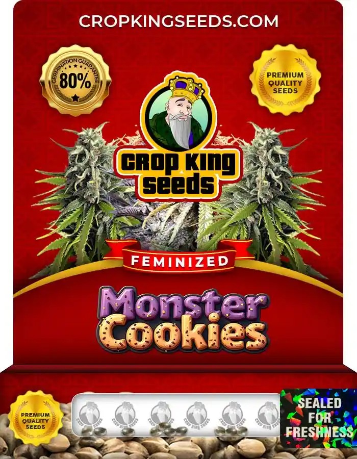 Monster Cookies Strain Feminized Marijuana Seeds