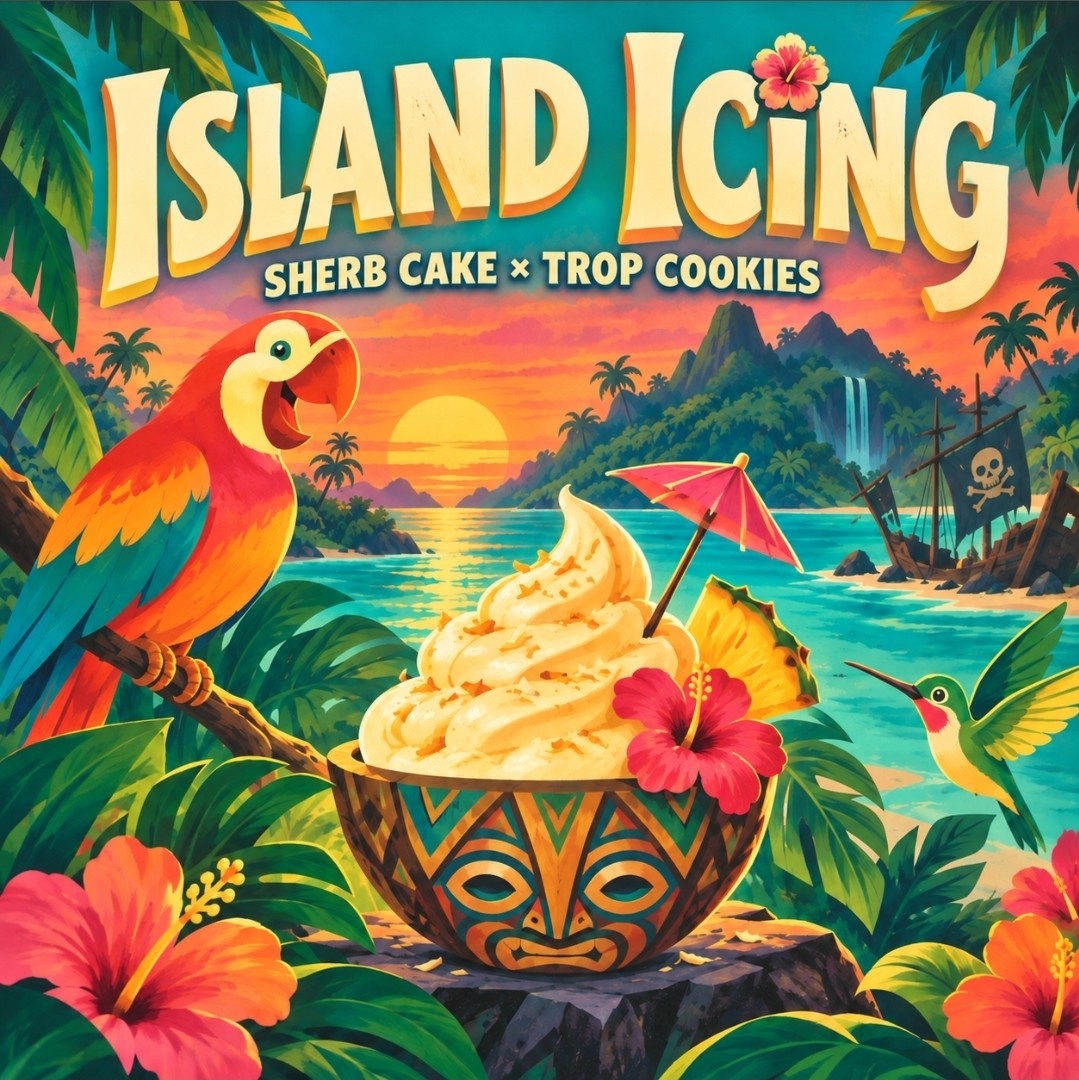 Island Icing – Sherb Cake x Trop Cookies
