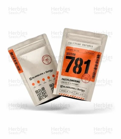 Section 781 Fast Flowering Seeds (Blimburn x Herbies)