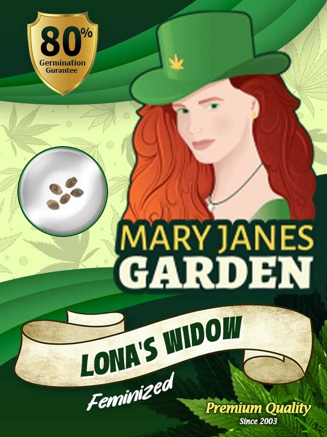 Lona’s Widow Strain Feminized Marijuana Seeds