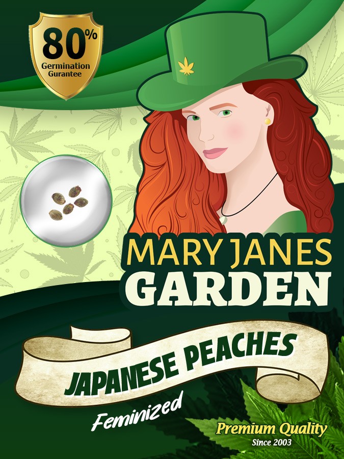 Japanese Peaches Strain Feminized Marijuana Seeds